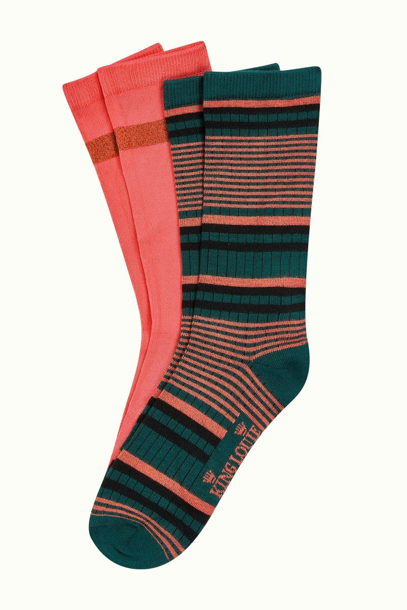 Socken Doppelpack KING LOUIE 🍀 Icon