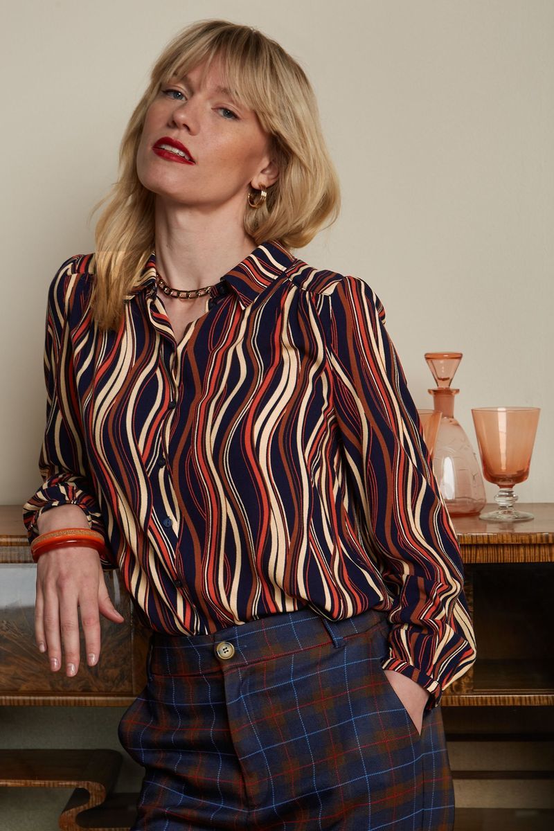 Carina Blouse Merrill King Louie