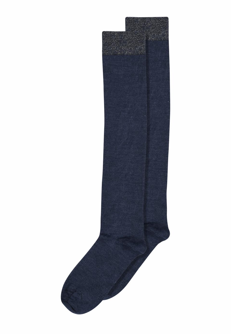 Kniestrümpfe Wolle MP DENMARK Socks 🍀 blau
