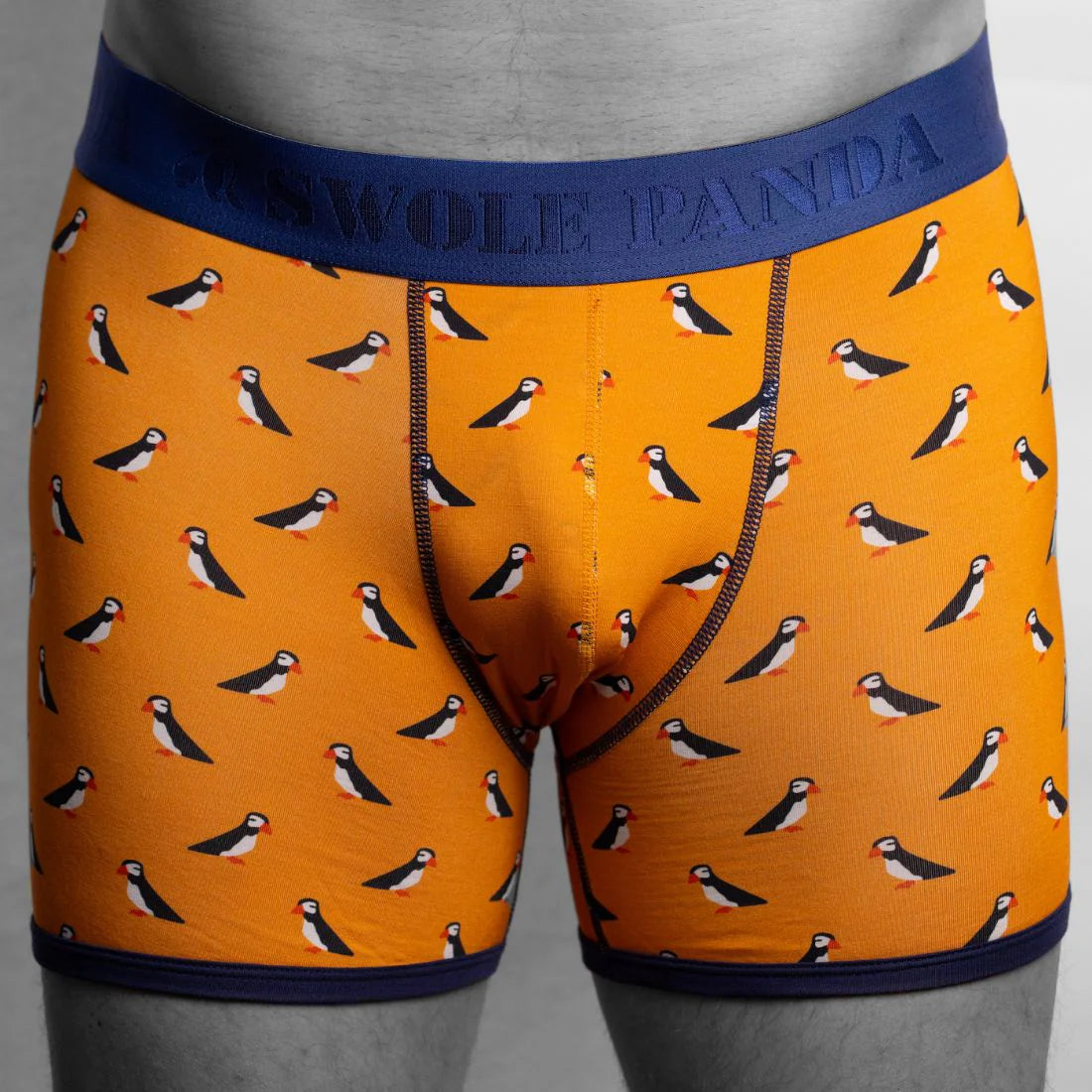 Boxershorts Bambus Papageientaucher SWOLE PANDA
