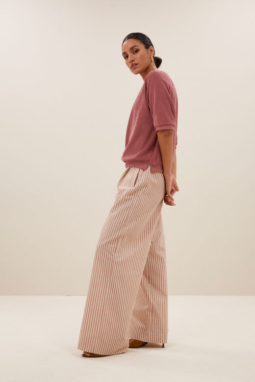 Sweater Neva Slub Top BY-BAR AMSTERDAM