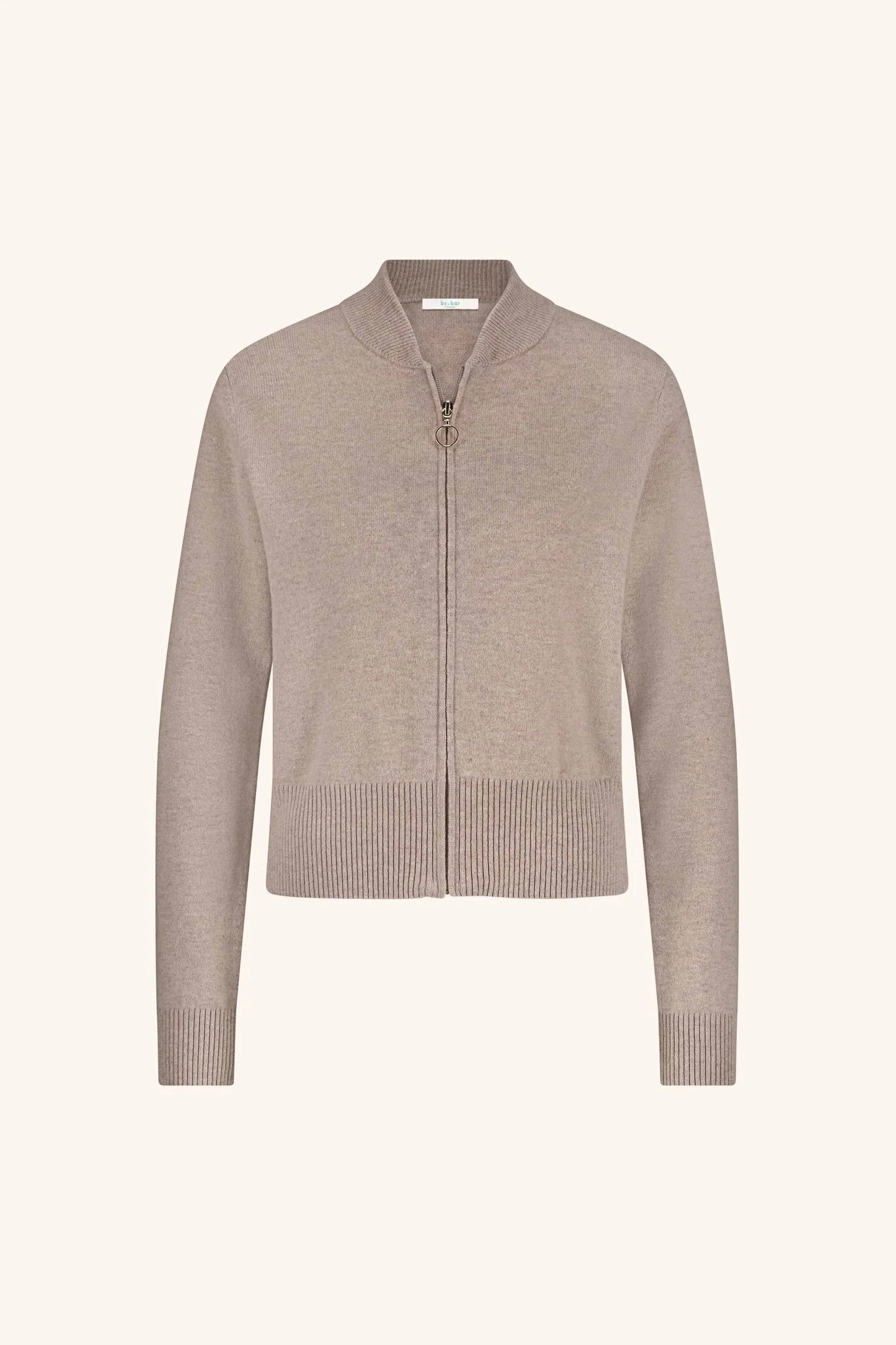 Strickjacke Zipp Cardigan BY-BAR AMSTERDAM