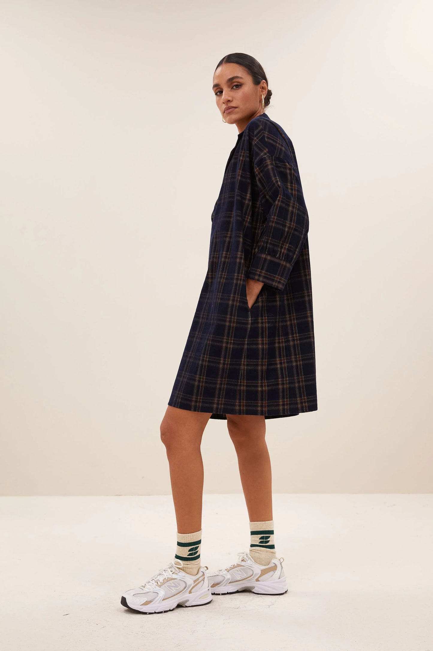 Kleid Pino Check BY-BAR AMSTERDAM