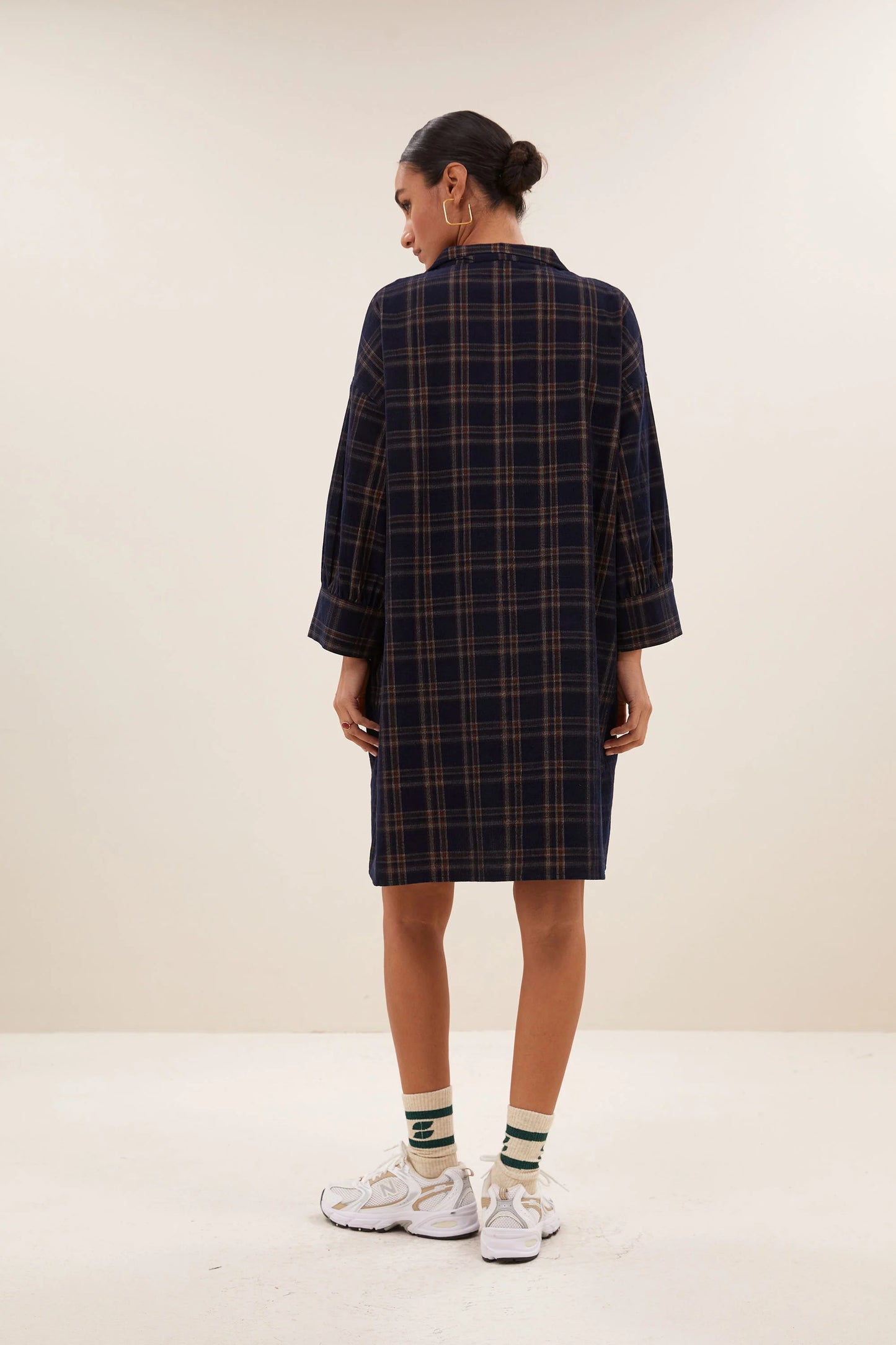 Kleid Pino Check BY-BAR AMSTERDAM
