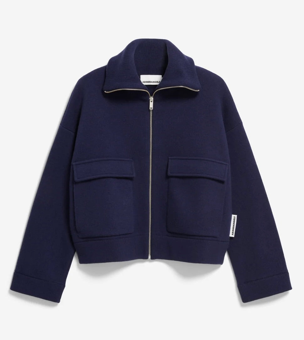 Jacke Joaniaas ARMEDANGELS Tinted Navy
