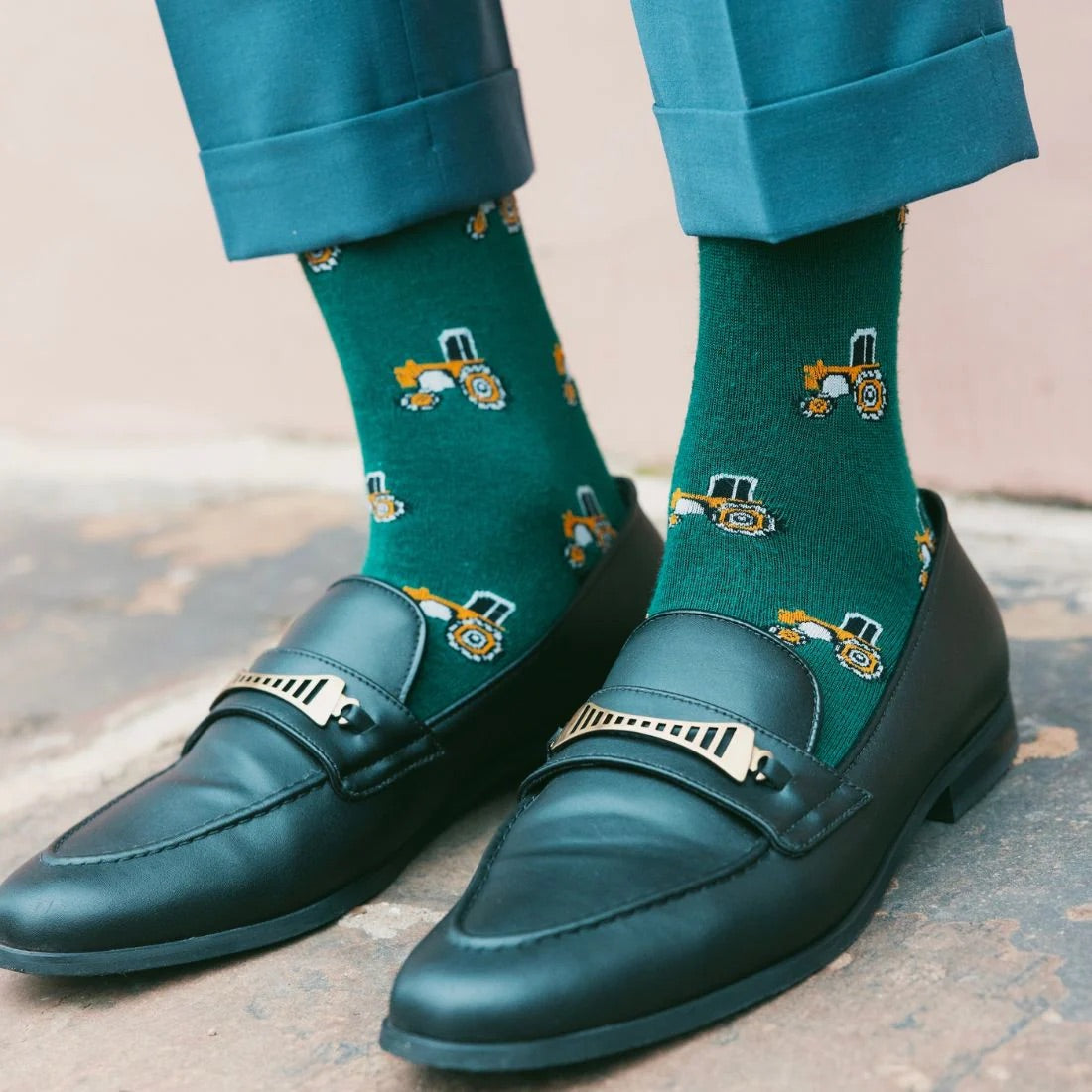 Herren-Socken Tractor 40-45 SWOLE PANDA