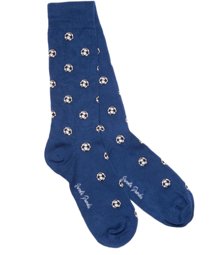Socken SWOLE PANDA Blue Football