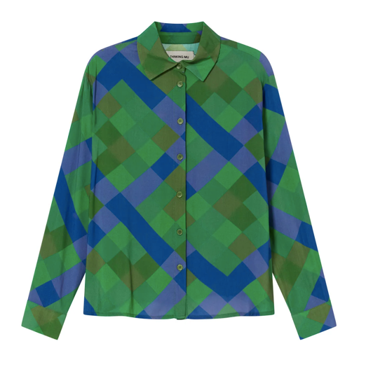 Bluse THINKING MU Plot Kati Blouse 🍀