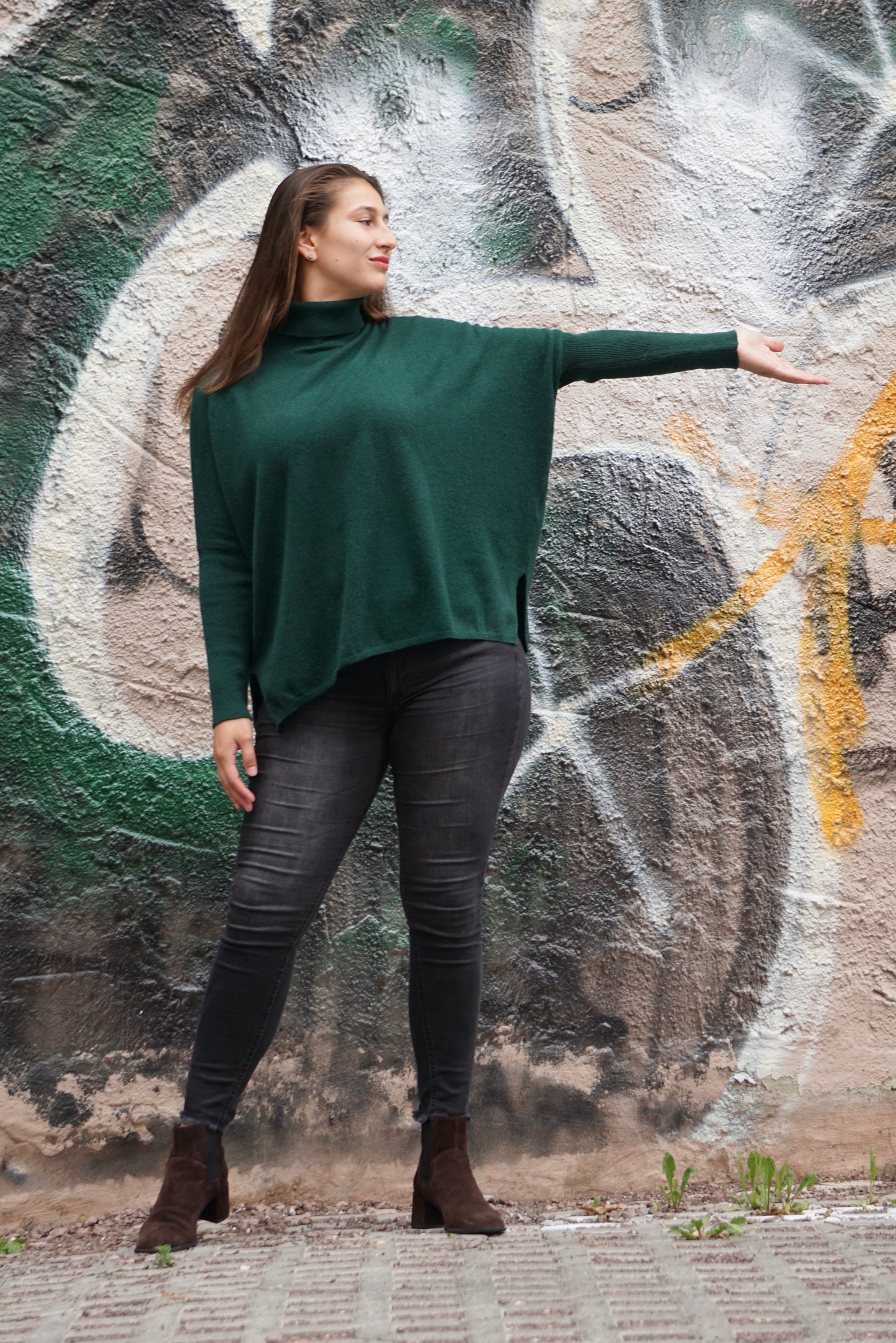 Pullover ABSOLUTE CASHMERE Poncho Clara