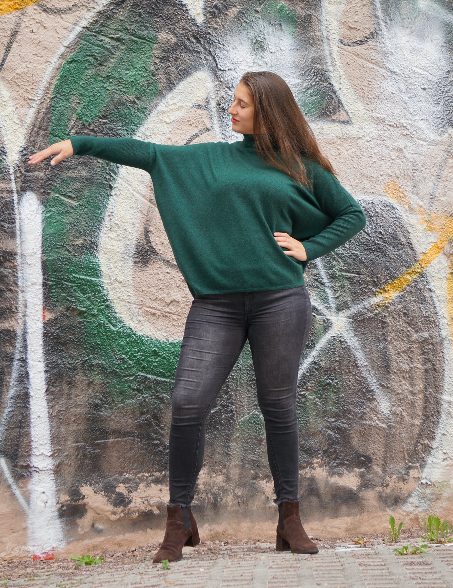 Pullover ABSOLUTE CASHMERE Poncho Clara