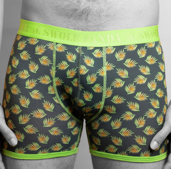 Boxershorts Bambus Leaf SWOLE PANDA