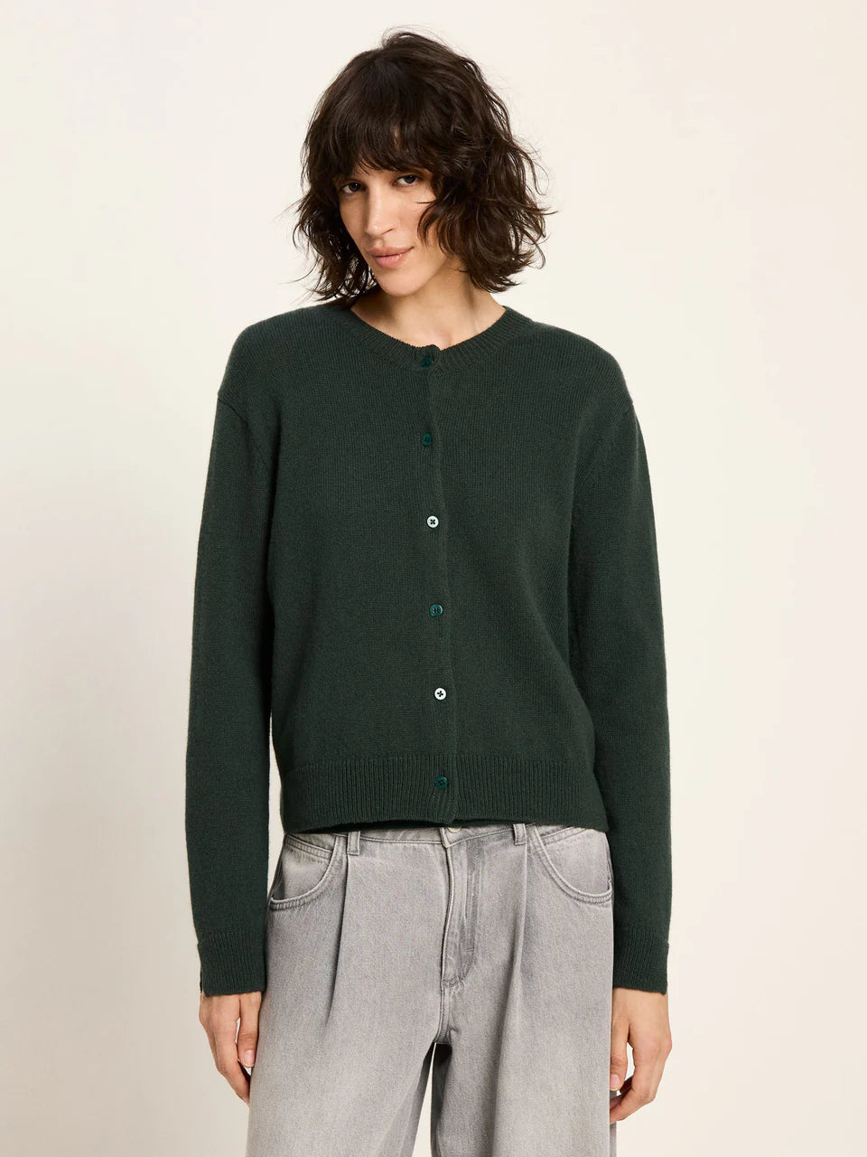 Boxy Strickjacke GOTS LANIUS 🍀
