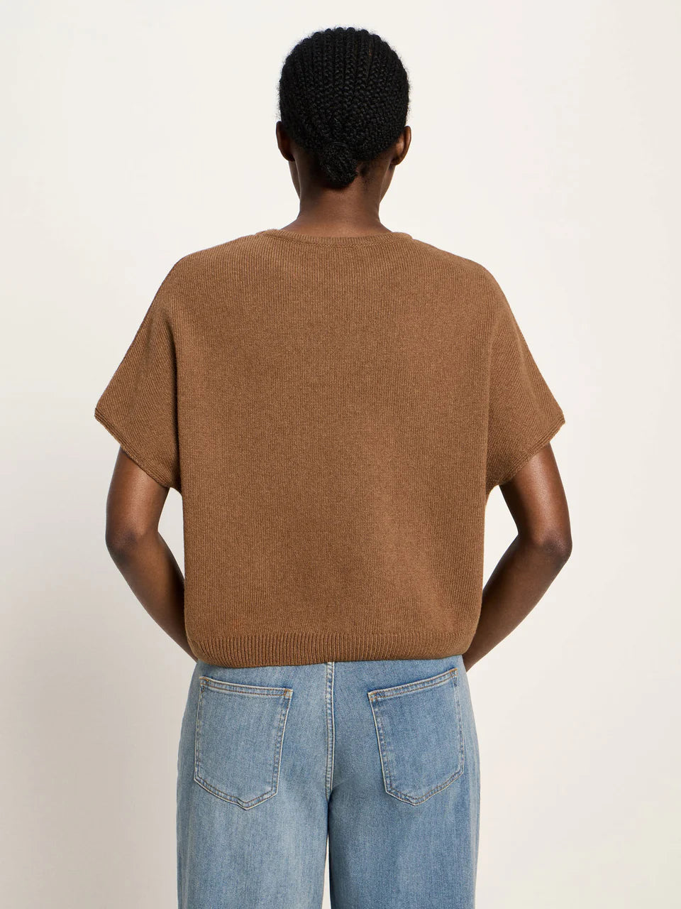 Pullunder brown/ camel GOTS LANIUS 🍀