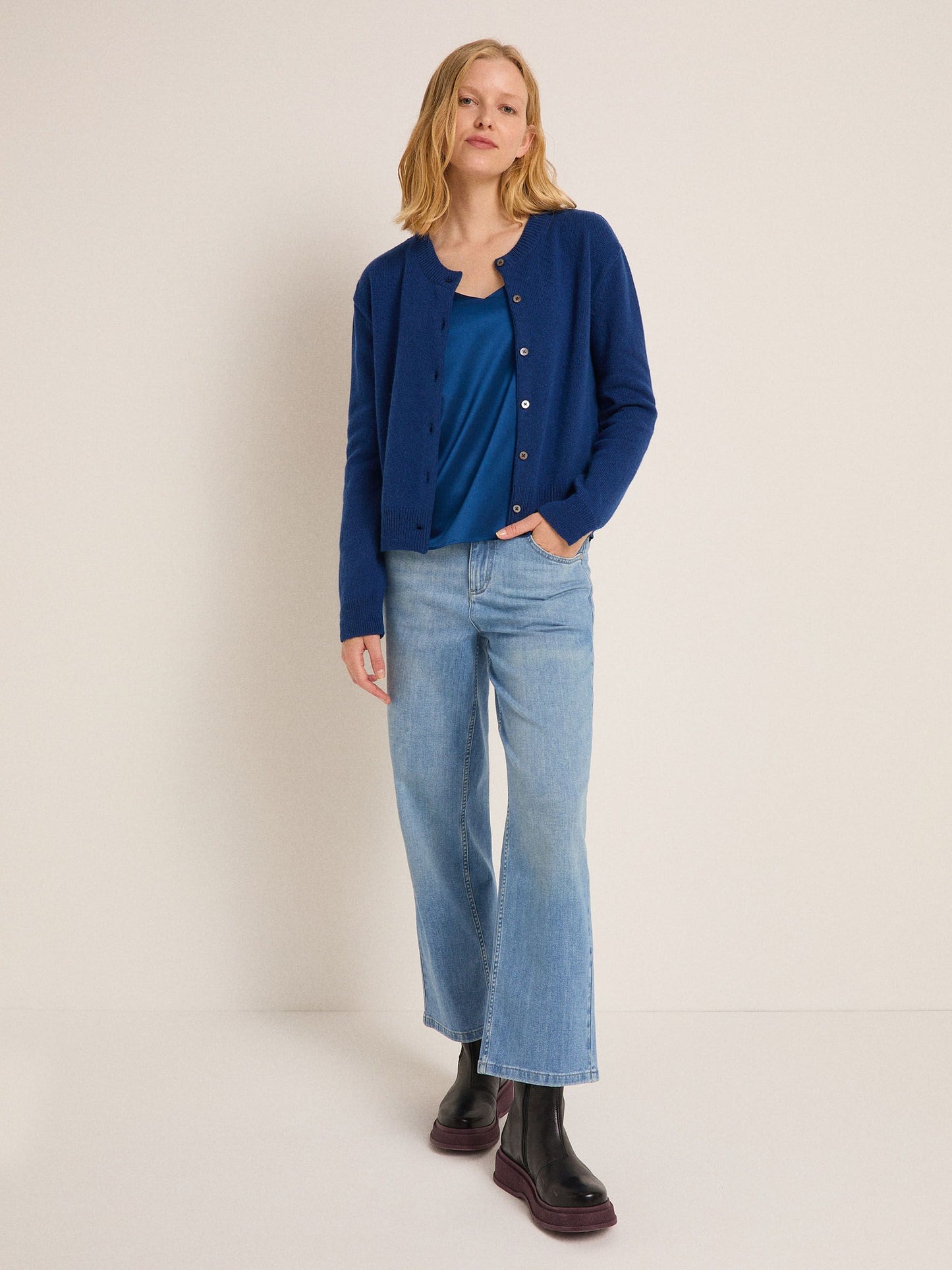 Boxy Strickjacke Lanius GOTS