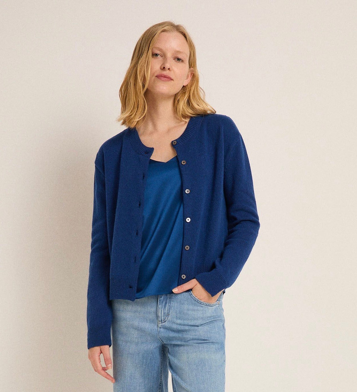 Boxy Strickjacke Lanius GOTS