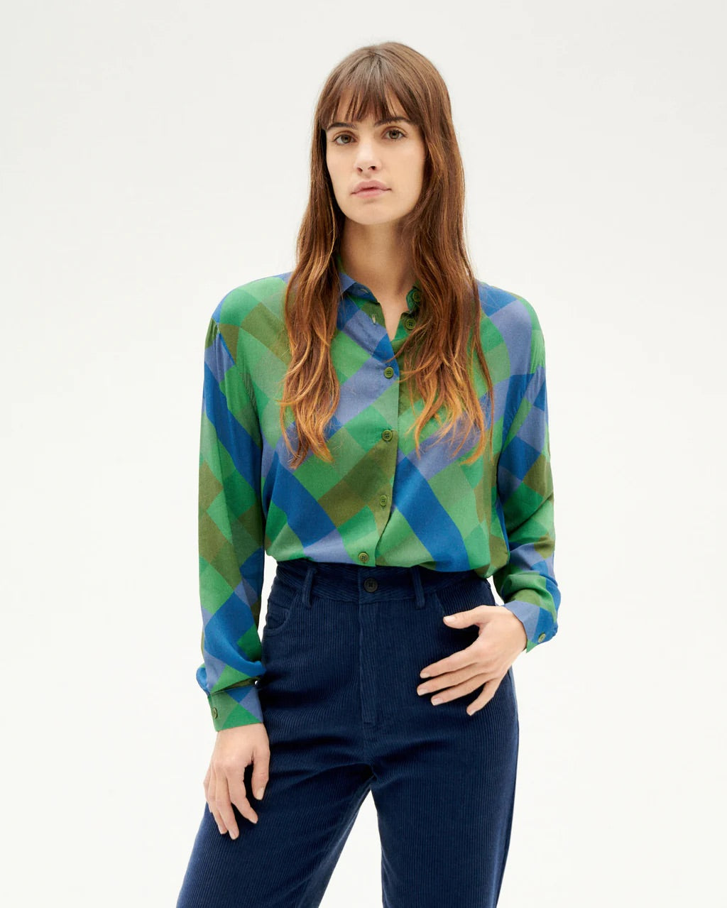 Bluse THINKING MU Plot Kati Blouse 🍀