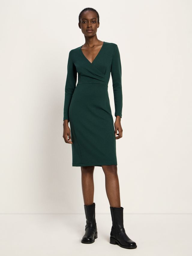 Kleid in Wickeloptik LANIUS