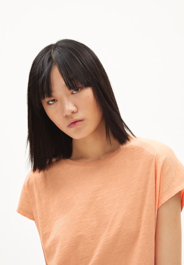 T-Shirt Armedangels Oneliaa warm peach 🍀