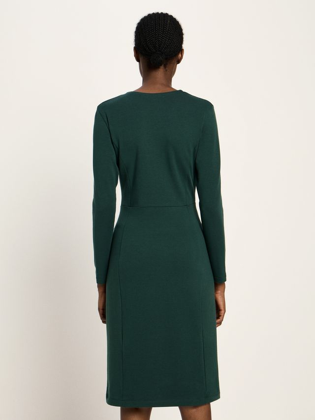 Kleid in Wickeloptik LANIUS