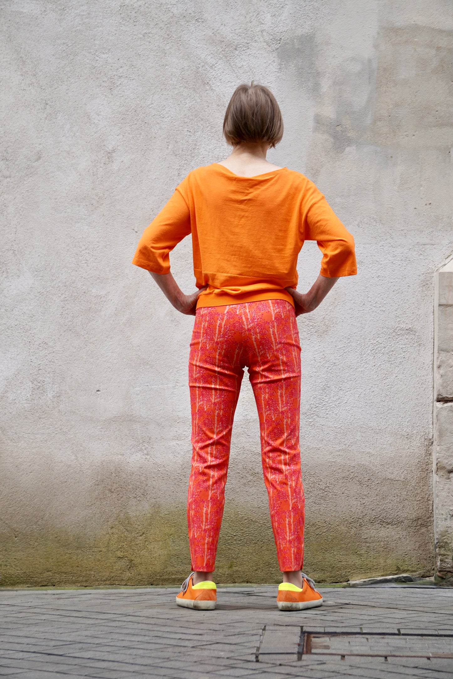 Hose W.E.T. WET by Ines Schneider Pauline 7/8 Blossom Tree