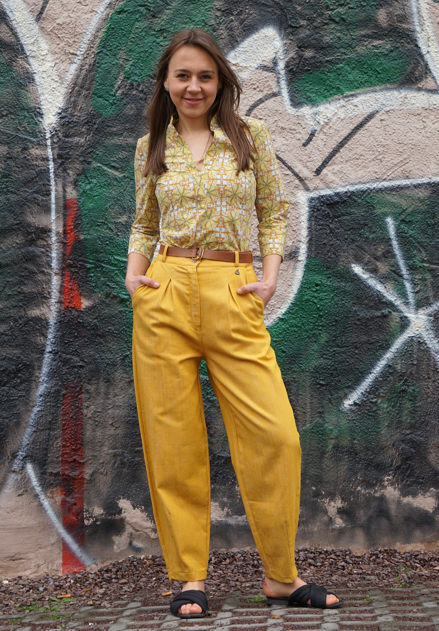 Bluse Elodie Elfies W.E.T. Grüße. XL WET by Ines Schneider