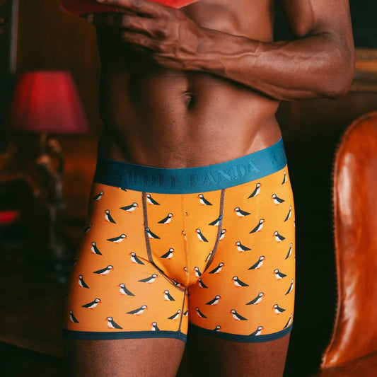 Boxershorts Bambus Papageientaucher SWOLE PANDA