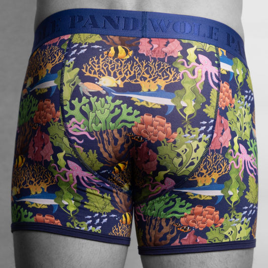 Boxershorts Bambus Marine SWOLE PANDA