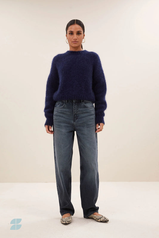 Jeans Lew Dark Denim Pants BY-BAR AMSTERDAM