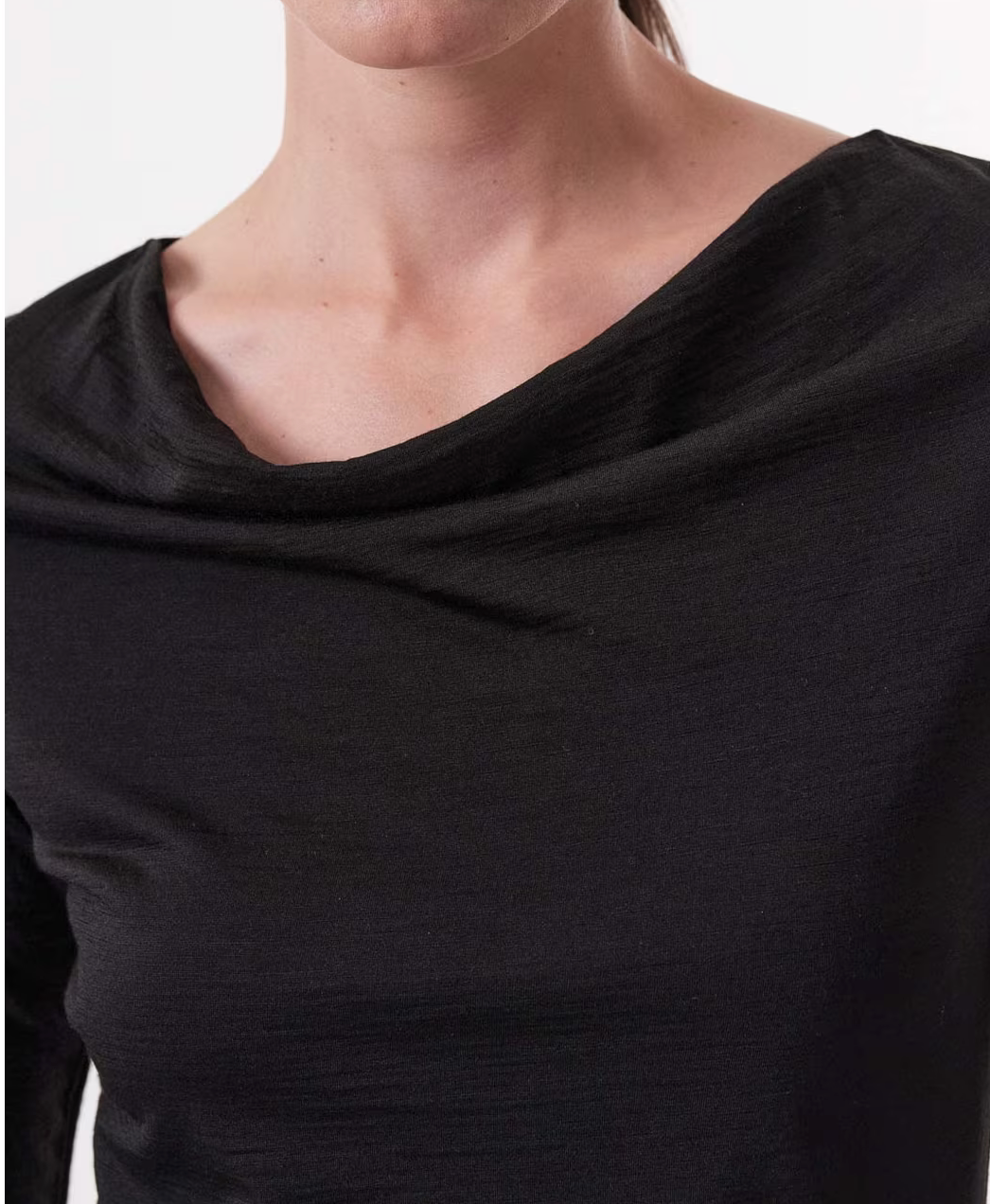 Waserfallshirt Wolle GOTS LANIUS