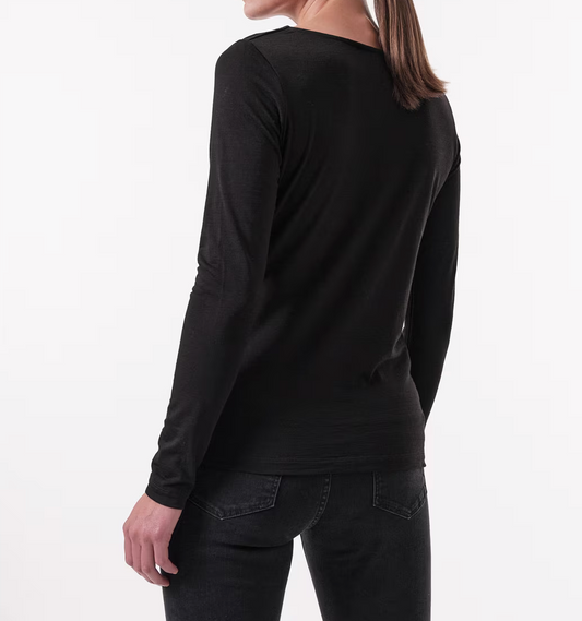 Waserfallshirt Wolle GOTS LANIUS