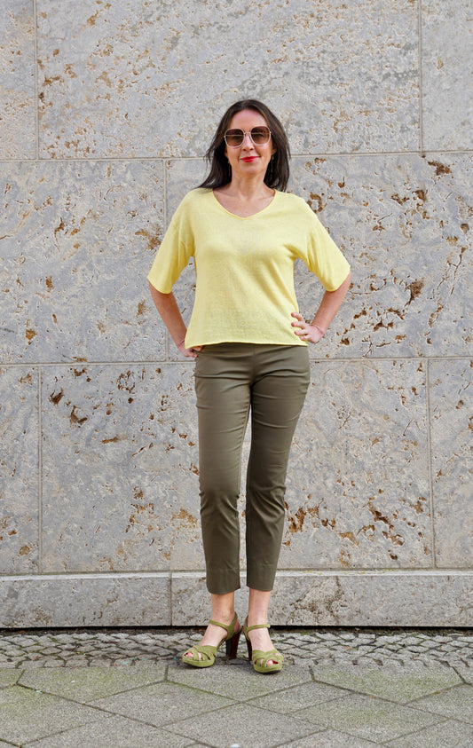 Kurzarm-Pullover Fabiola ABSOLUT CASHMERE