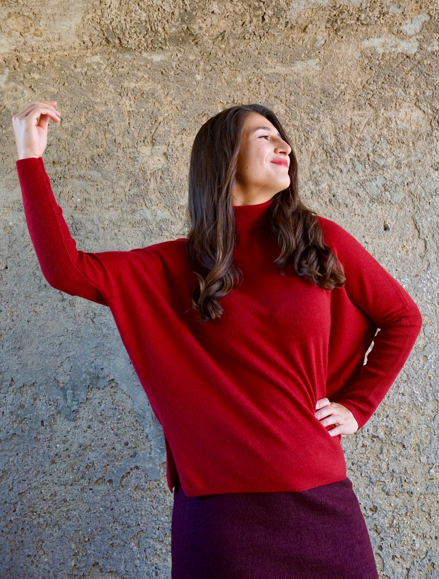 Pullover ABSOLUTE CASHMERE Poncho Clara