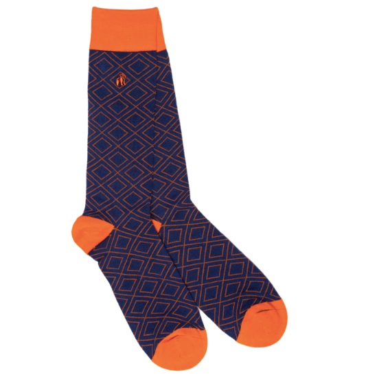 Socken Orange Diamond SWOLE PANDA