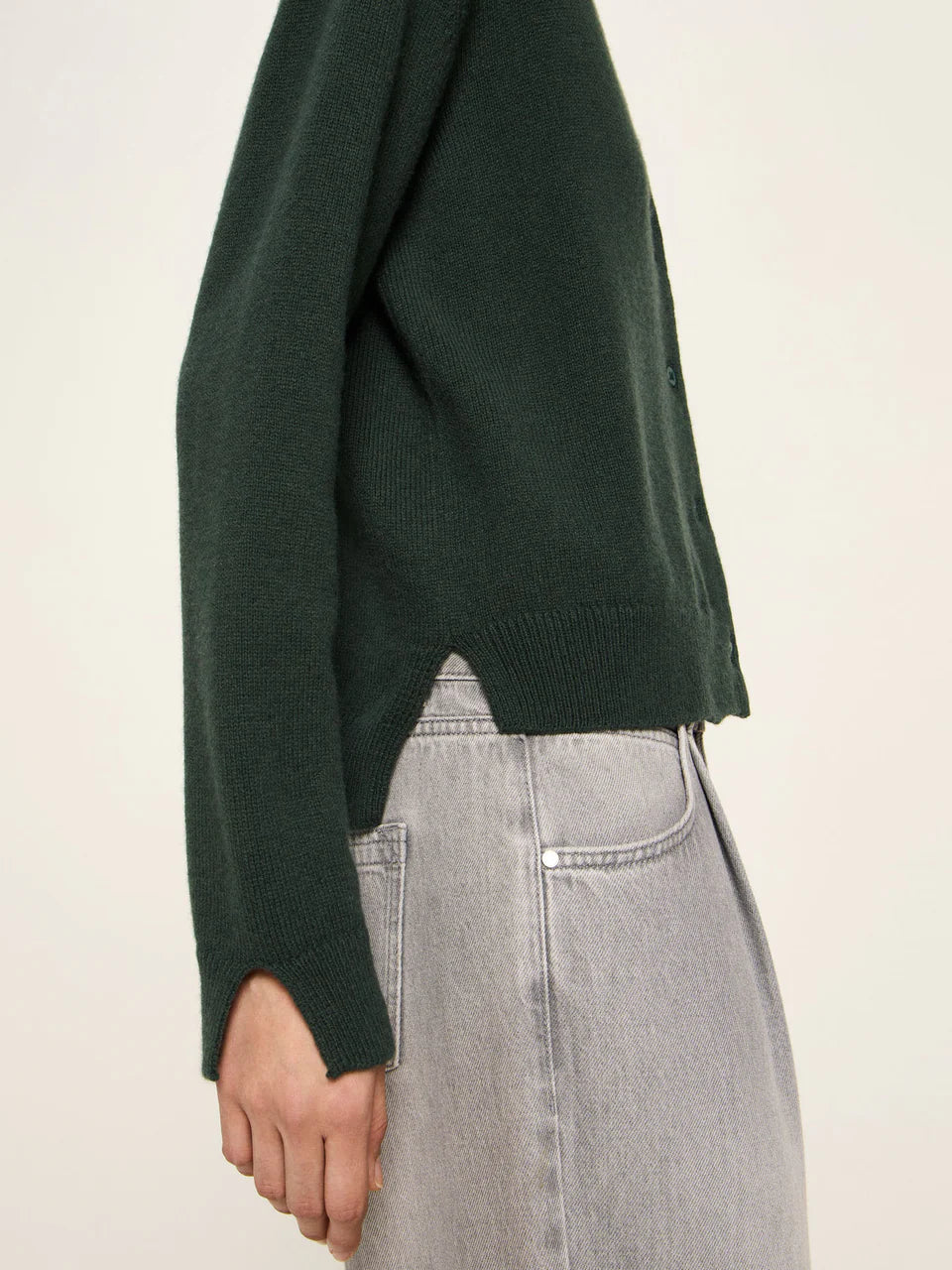Boxy Strickjacke GOTS LANIUS 🍀