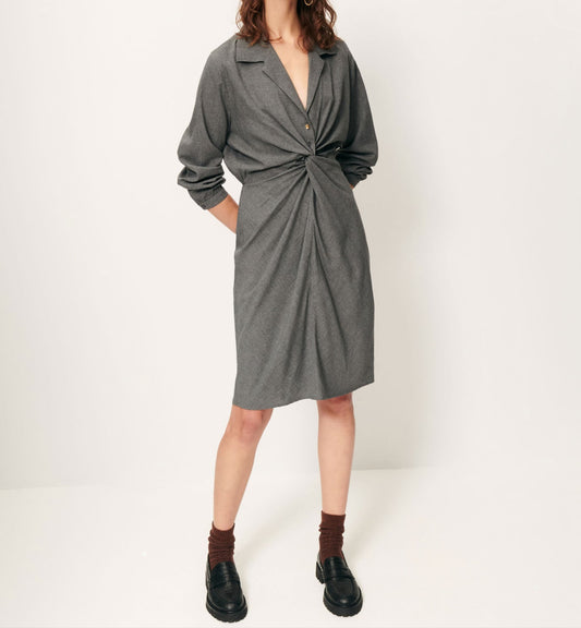 Midi-Hemdblusenkleid Holdi SESSÙN